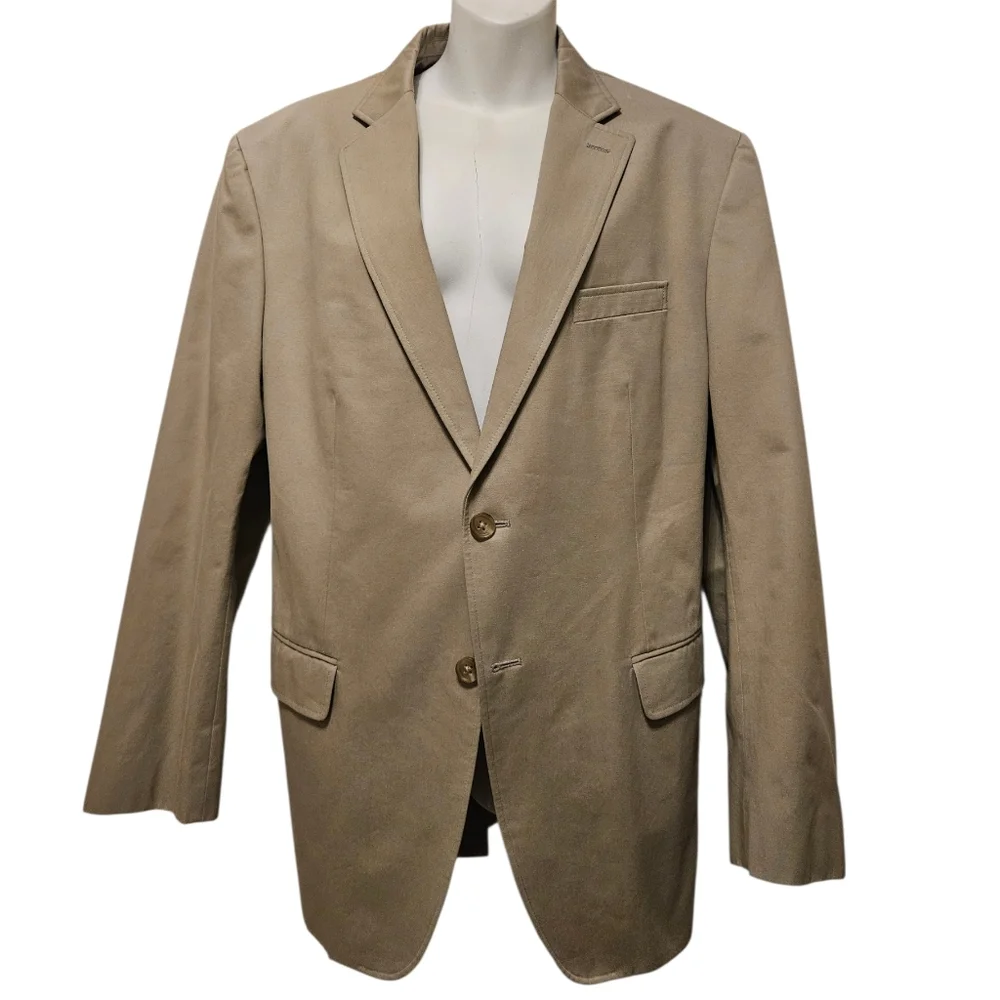 Banana Republic Tessuti di Sondrio chino modern fit blazer Sport Coat Jacket 44
